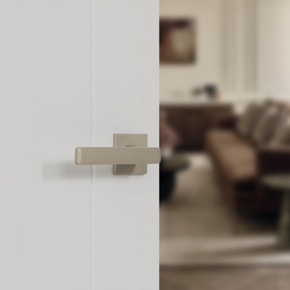 Tupai Rapido 5S Line Portel Designer Lever 5mm Slimline Square Rose