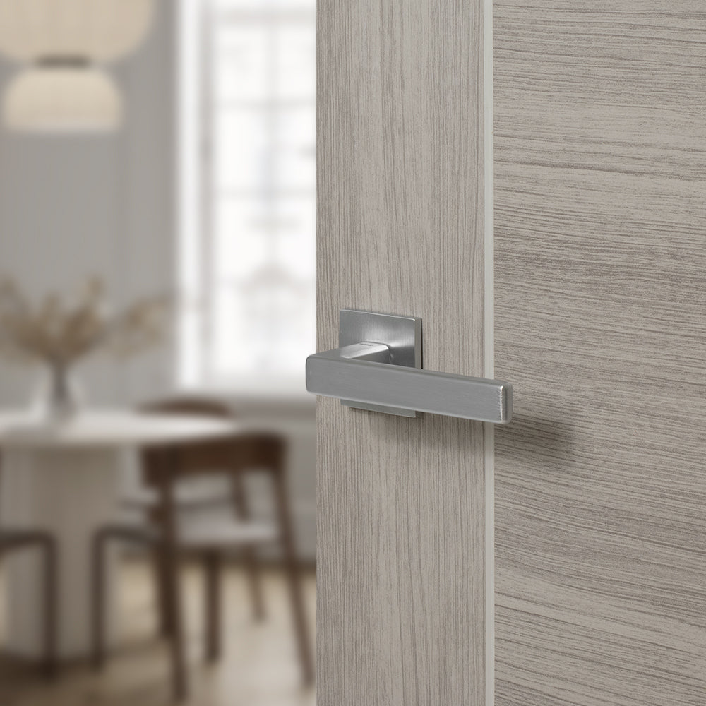 Tupai Rapido 5S Line Portel Designer Lever 5mm Slimline Square Rose