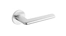 Tupai Rapido 5S Line Tavira Designer Lever 5mm Slimline Round Rose (Latch & Hinges Included) Designer Lever Handle Atlantic Set Satin Chrome 