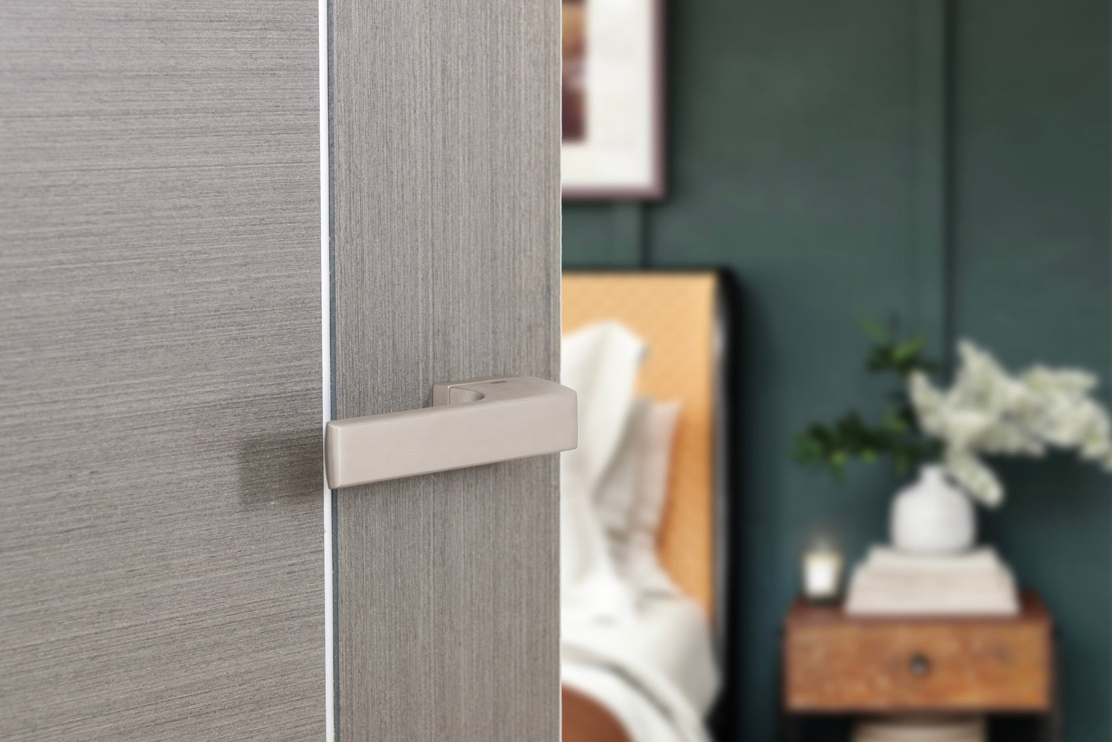 Tupai Rapido RetaLine Panela Designer Lever Long Rose (Without Decorative Plate) (Latch & Hinges Included) Designer Lever Handle Atlantic 