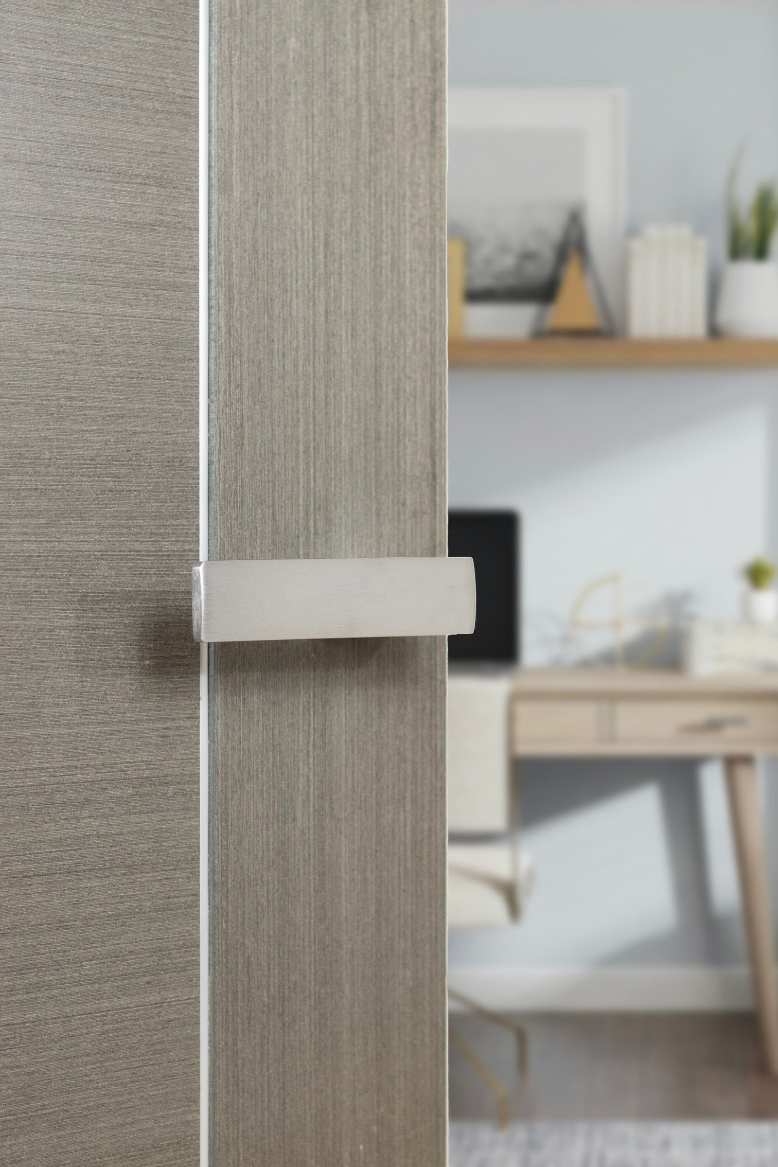 Tupai Rapido RetaLine Cartelle Designer Lever Long Rose (Without Decorative Plate) (Latch & Hinges Included) Designer Lever Handle Atlantic 