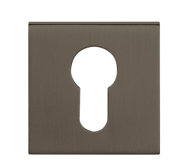 Tupai Rapido Curva QuadraLine Euro Escutcheon Square Rose