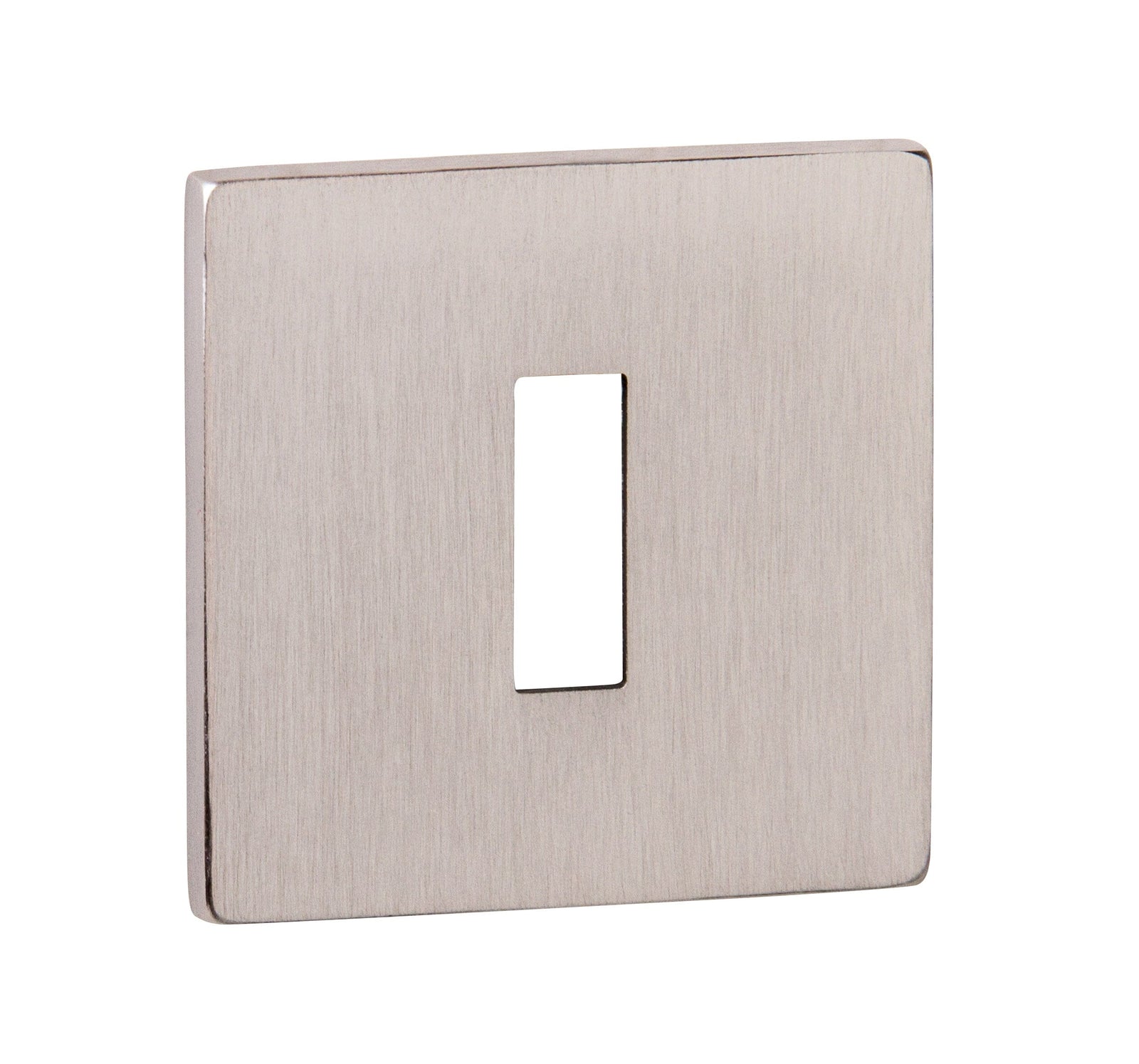 Tupai Rapido 5S Line Key Escutcheon 5mm Slimline Square Rose Escutcheon Atlantic 