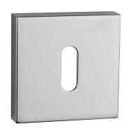 Tupai Rapido Curva QuadraLine Key Escutcheon Square Rose