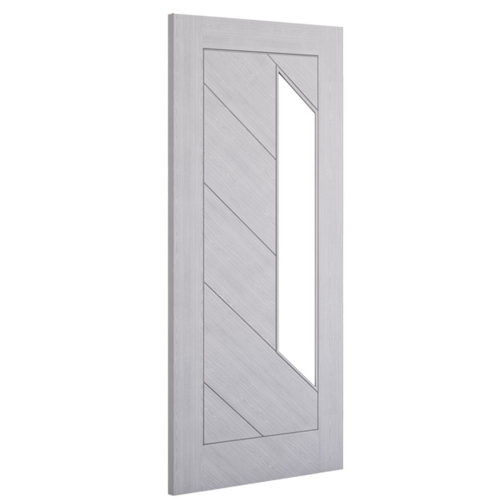 Torino Light Grey Ash Glazed FD30 FSC Internal Fire Door Internal Door Deanta 