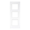 Trinity White Primed Bevelled Glaze FSC Internal Door Internal Door Deanta 