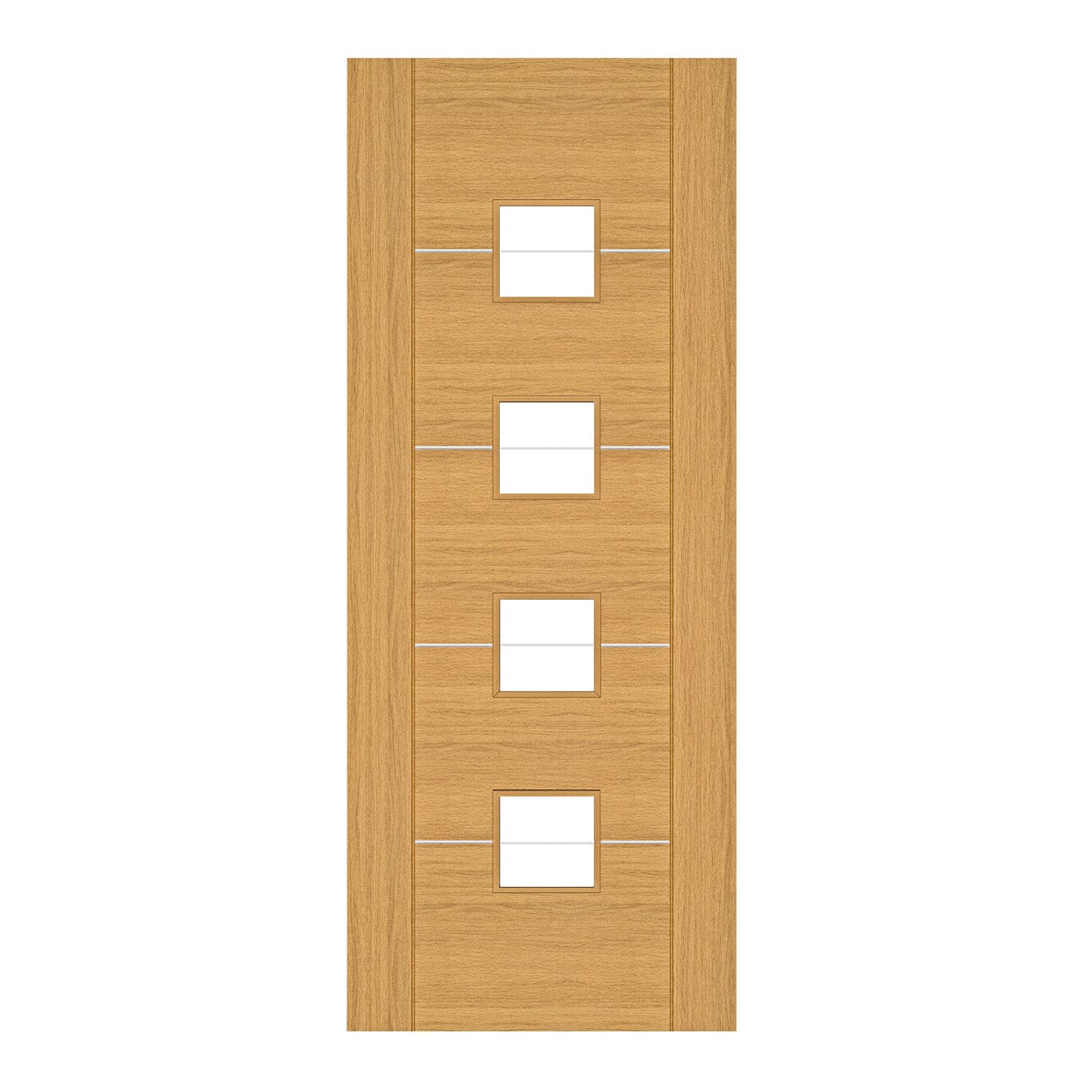 Valencia Prefinished Oak Glazed FSC Internal Door Internal Door Deanta 