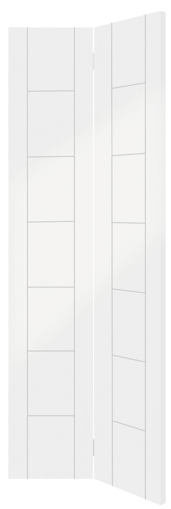 Palermo Original White Primed Internal Bifold Door Internal Bifold Door XL Joinery 1981 x 341.5 x 35mm (27") 