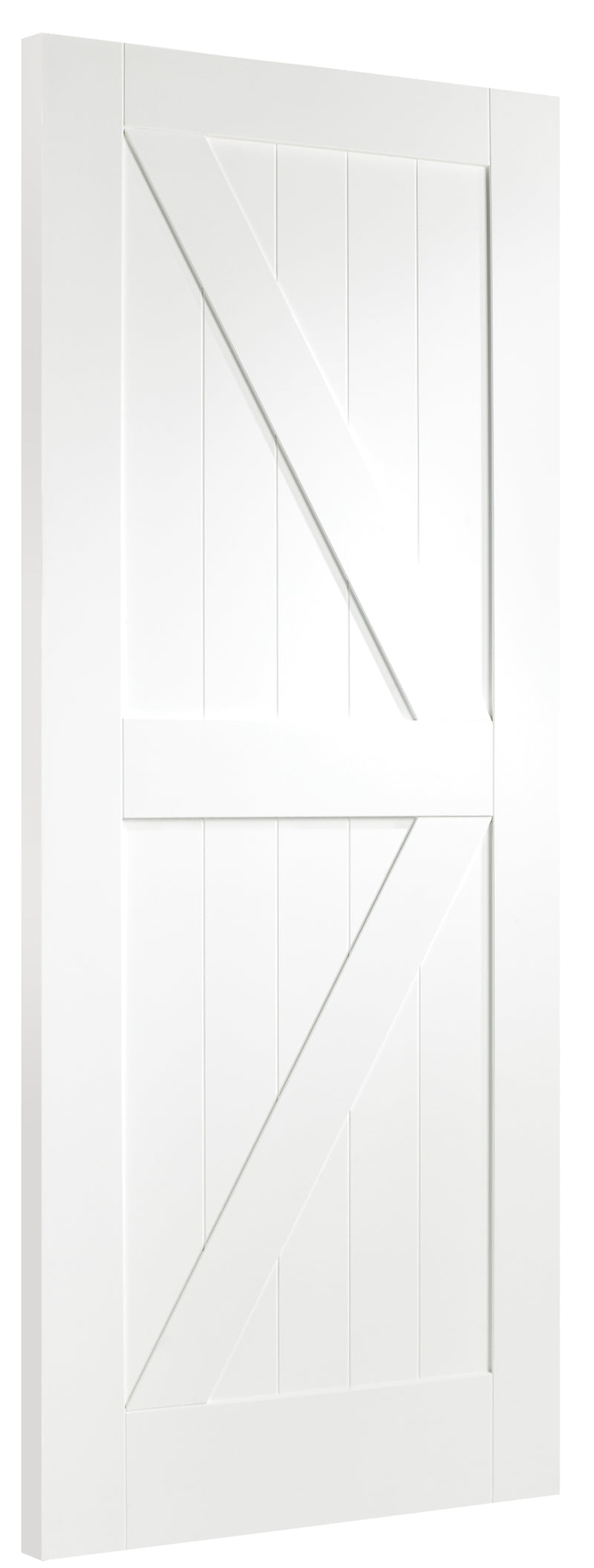 White Primed Cottage Door