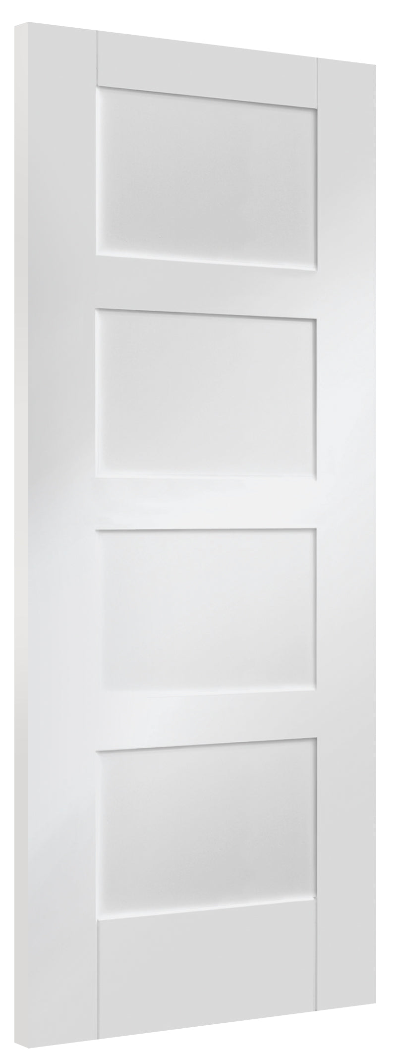 Shaker 4 Panel Internal White Primed Door