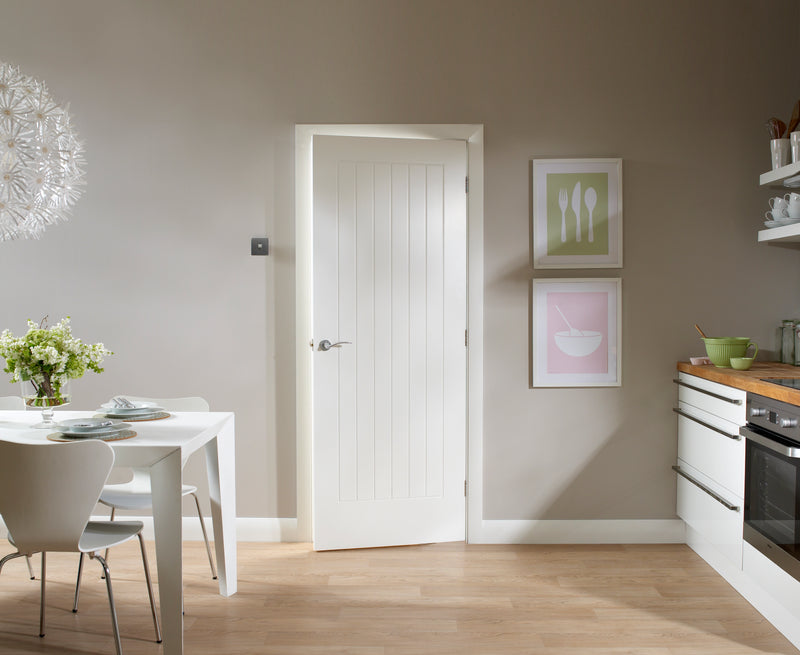 Suffolk White Primed Internal Fire Door