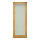 Walden Unfinished Oak Frosted Glazed Internal Door Internal Door Deanta 