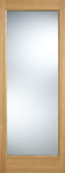 Oak Pattern 10 Glazed 1 Light Unfinished External Door External Door LPD Doors 