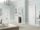 White Amsterdam Primed Plus Internal Door Internal Door LPD Doors 