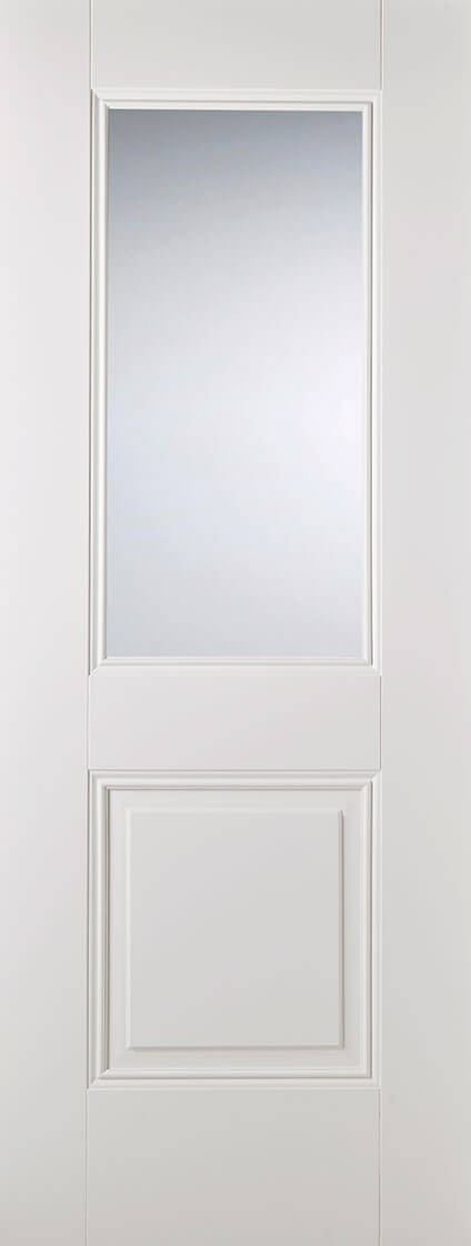 White Arnhem 1 Light Primed Plus Internal Door