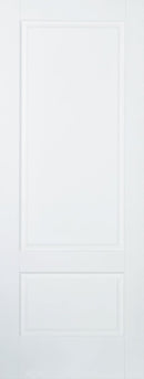 White Brooklyn 2 Panel Primed Internal Door Internal Door LPD Doors 