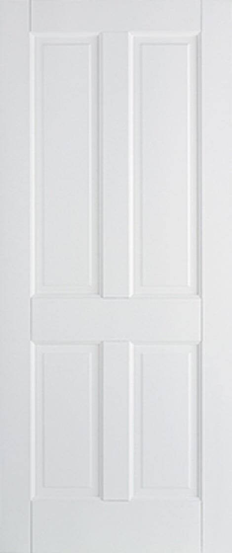 White Canterbury 4 Panel Primed Internal Fire Door FD30 Internal Fire Door LPD Doors 