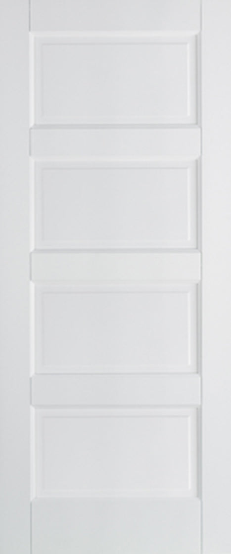 White Contemporary Primed Internal Door