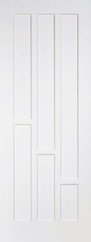 White Coventry Primed Internal Door Internal Door LPD Doors 