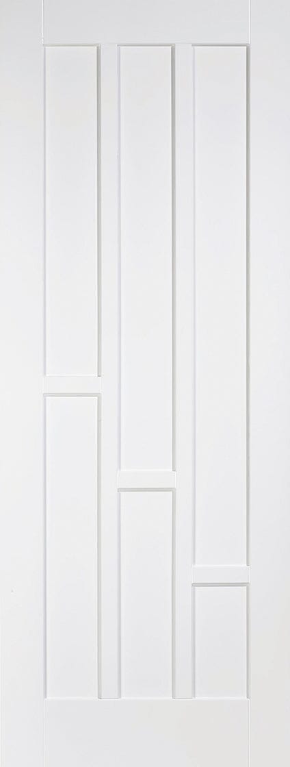 White Coventry Primed Internal Door Internal Door LPD Doors 