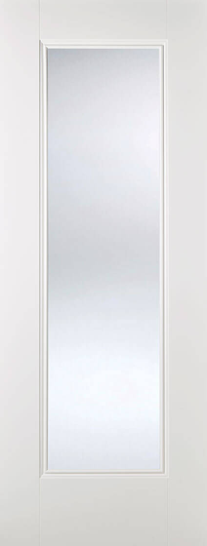 White Eindhoven 1 Light Primed Plus Internal Door