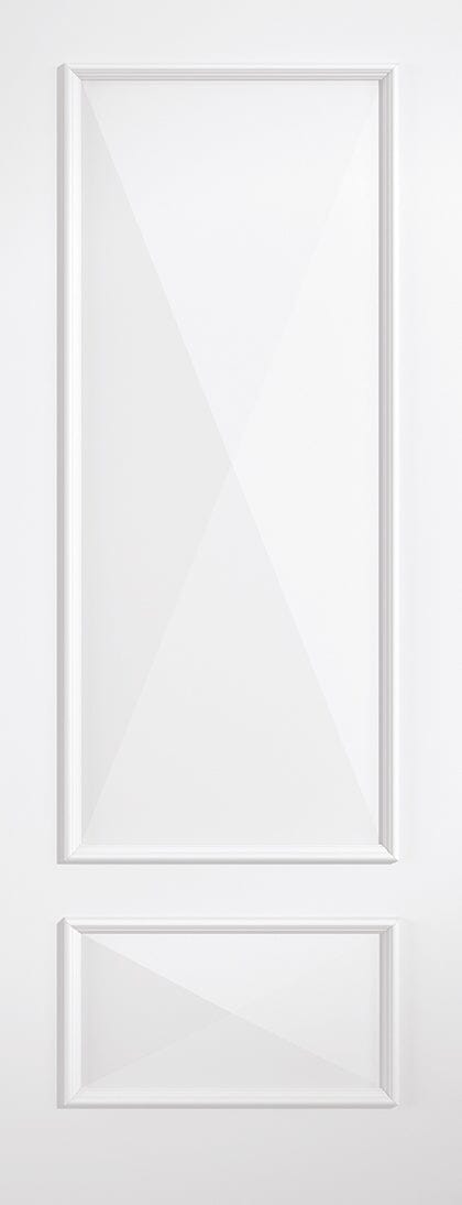 White Knightsbridge 2 Panel Primed Plus Internal Door Internal Door LPD Doors 