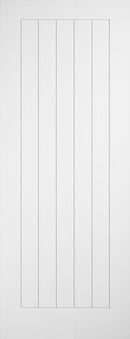 White Laminate Cottage Pre-Finished Internal Door Internal Door LPD Doors 