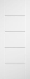 White Laminate Ladder Pre-Finished Internal Door Internal Door LPD Doors 