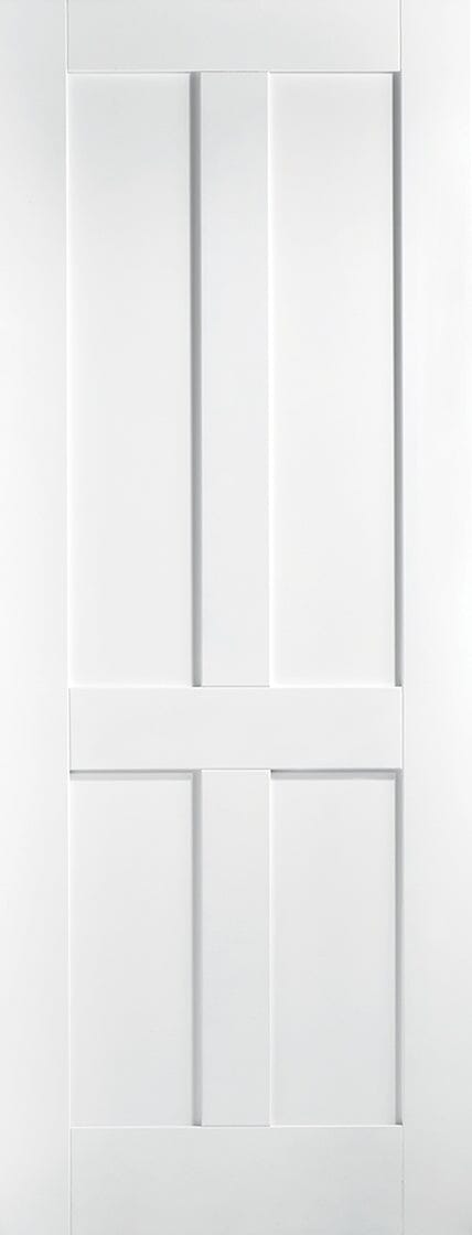 White London 4 Panel Primed Internal Door Internal Door LPD Doors 