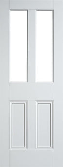 White Malton Unglazed 2 Light Primed Internal Door Internal Door LPD Doors 