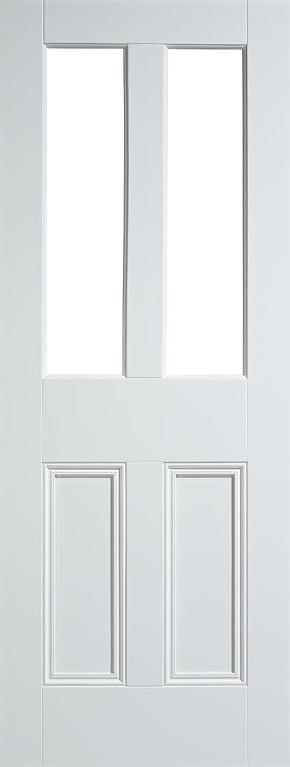 White Malton Unglazed 2 Light Primed Internal Door Internal Door LPD Doors 