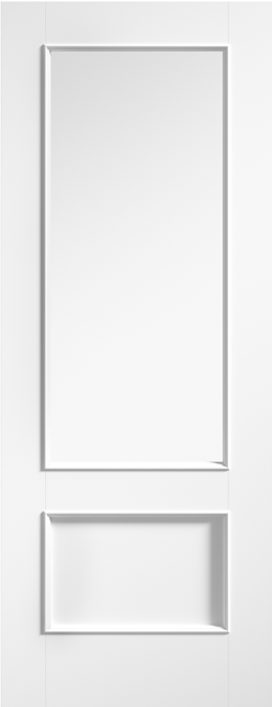 White Murcia Glazed Primed Internal Door