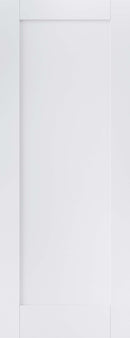 White Pattern 10 One Panel Primed Internal Fire Door FD30 Internal Fire Door LPD Doors 