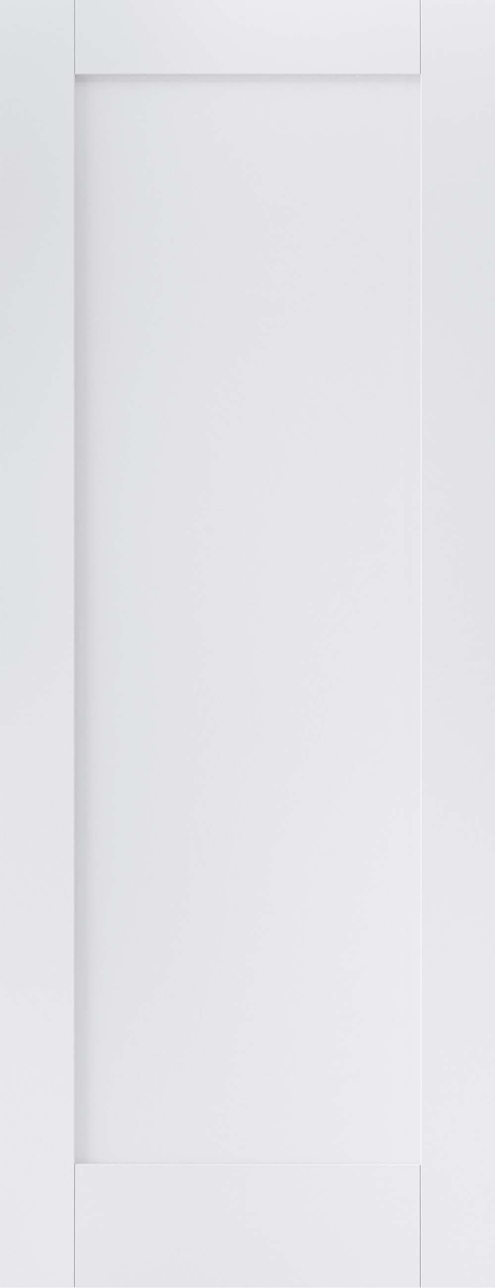 White Pattern 10 One Panel Primed Internal Fire Door FD30 Internal Fire Door LPD Doors 