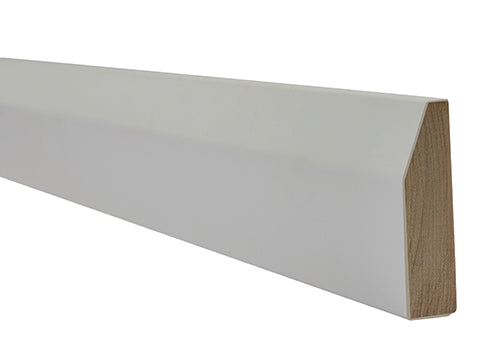 White Primed Chamfered Architrave