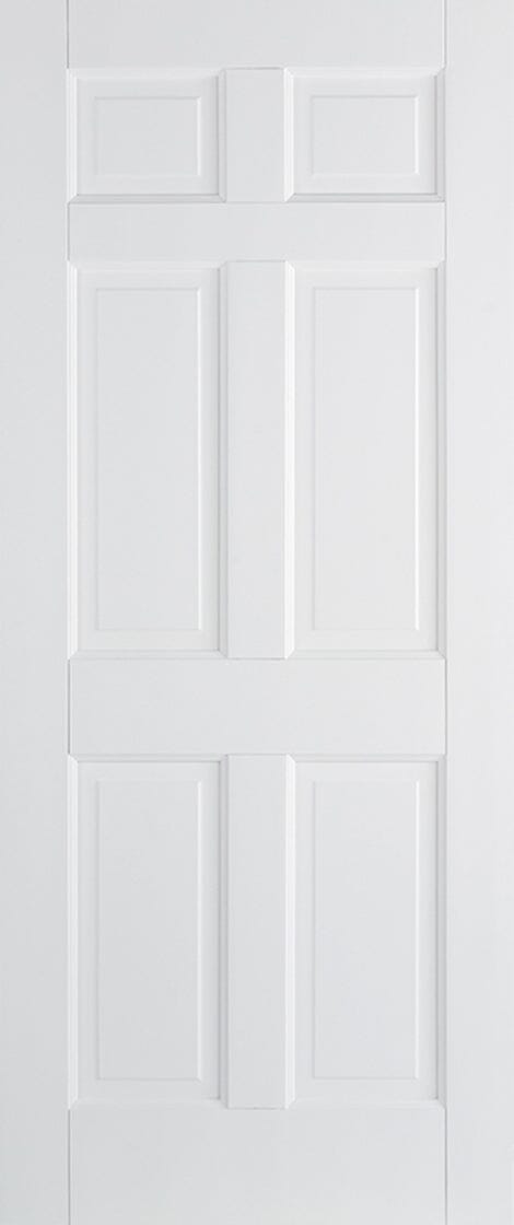White Regency 6 Panel Primed Internal Door Internal Door LPD Doors 