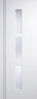 White Sierra Blanco Glazed 3 Light Pre-Finished Internal Door Internal Door LPD Doors 