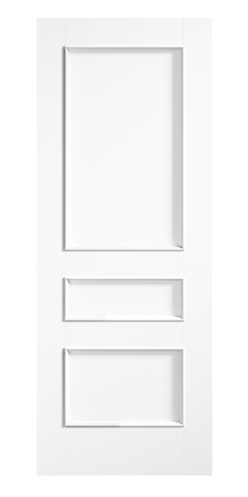 White Toledo Primed Internal Fire Door FD30