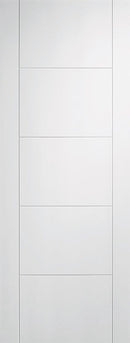 White Vancouver 5 Panel Primed Internal Fire Door FD30 Internal Fire Door LPD Doors 