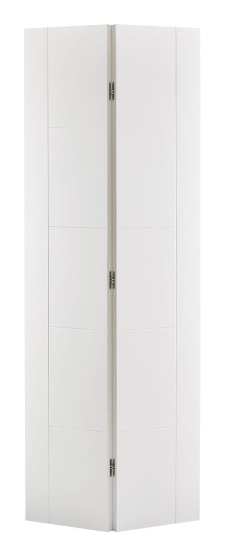 White Vancouver Internal Bifold Door Internal Bifold Door LPD Doors 