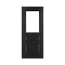 Windsor Black Prefinished Bevelled Glaze FSC Internal Door Internal Door Deanta 