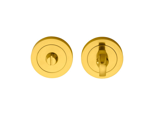 Turn and Release Polished Brass AA12