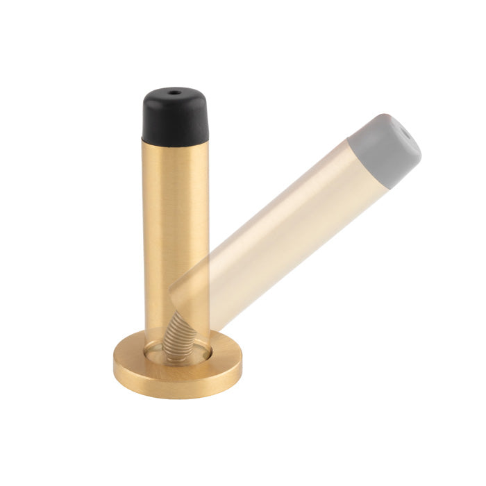 Wall Mounted Door Stop On Rose Concealed Fix