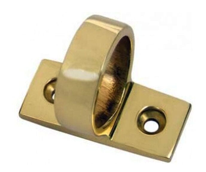 Ring Sash Lift Horizontal fit Sash Window Fitting Carlisle Brass Polished Brass 