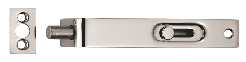 Sunk Slide Flush Bolt Polished Chrome AA79CP