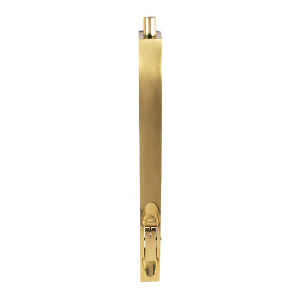 Lever Action Flush Bolt 254mm Polished Brass AA810