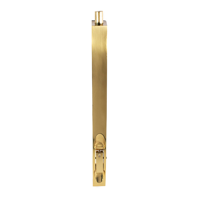 Lever Action Flush Bolt 254mm Polished Brass AA810