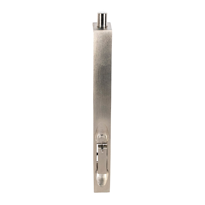 Lever Action Flush Bolt 204mm Satin Nickel AA81SN