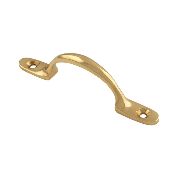 Sash Handle Polished Brass AA96