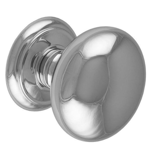 Large Centre Door Knob Polished Chrome AC055CP